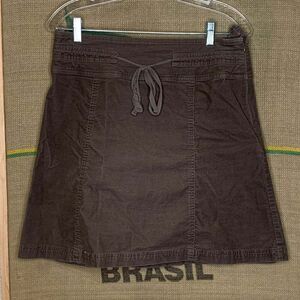 sahalie corduroy mini skirt, size 8